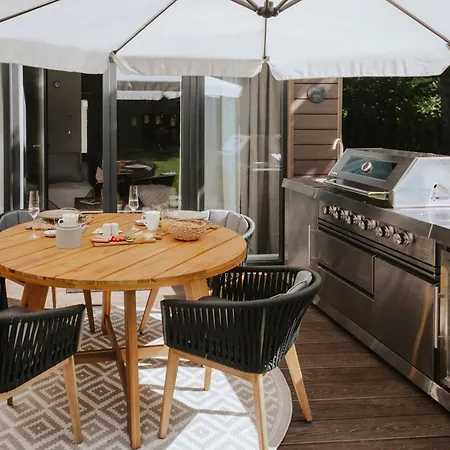 Feriehus Baltic Village - Boho-beach-house Damp